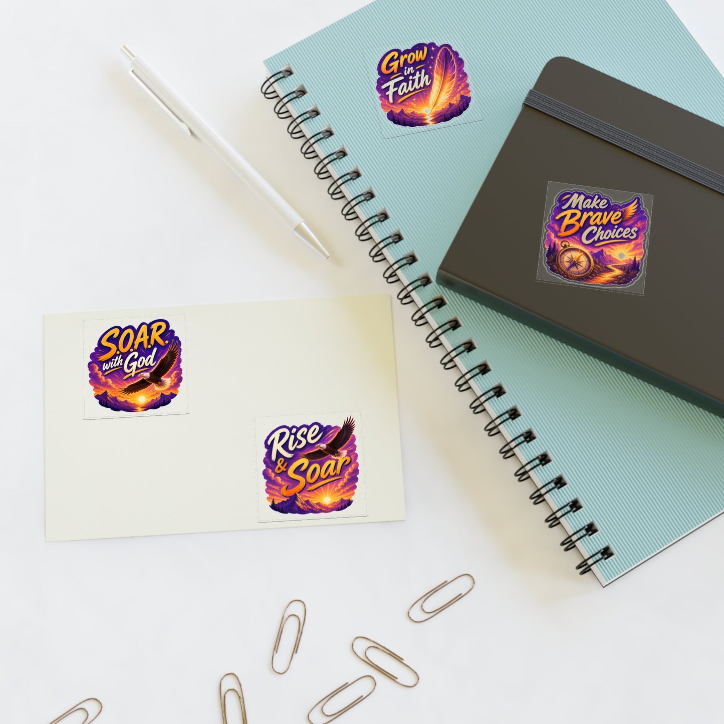 S.O.A.R. with God Kids Sticker Sheet