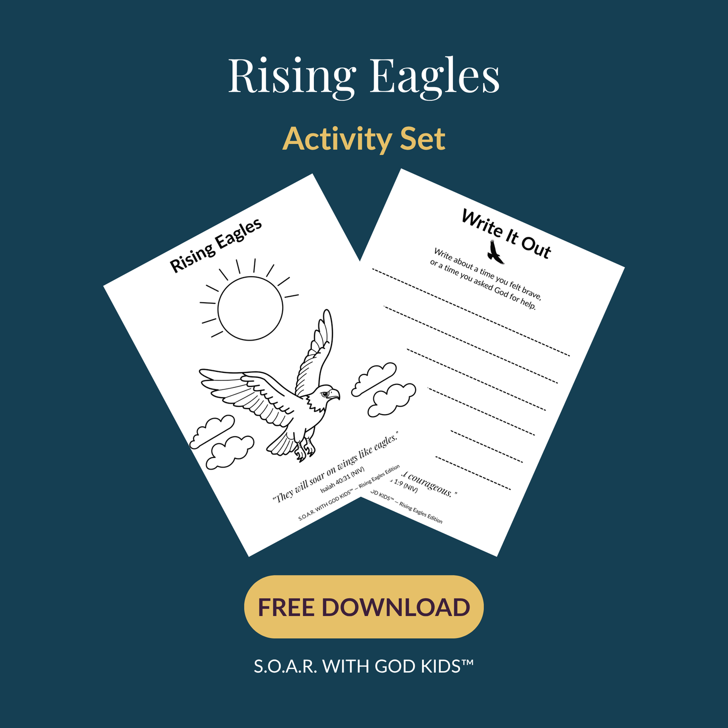 Rising Eagles Activity Set (Free Download)